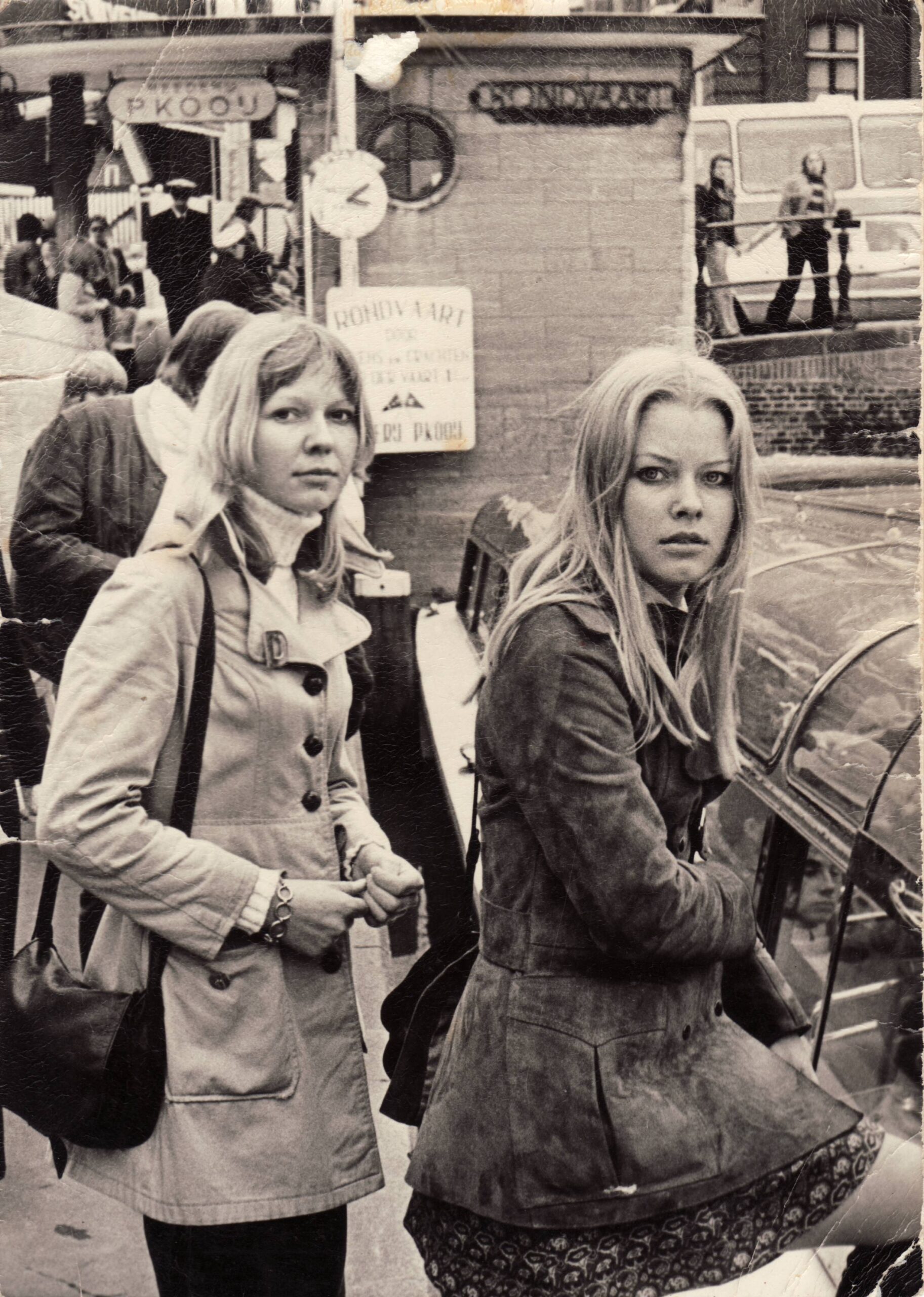 Damals in Amsterdam ... Dagmar und Hella
